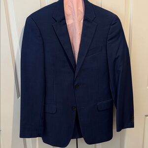 Boys bright  Navy suit by Tommy Hilfger